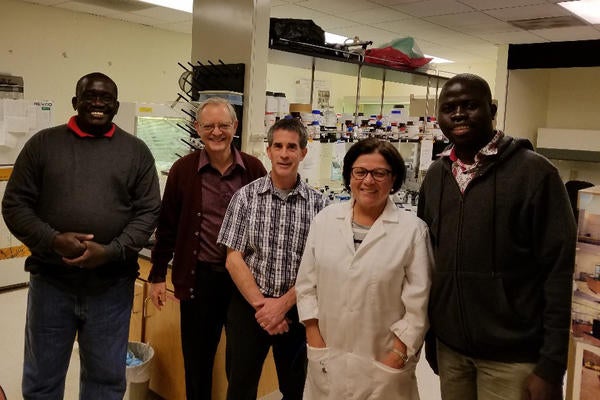 Visiting Collaborators From Makere University, Kampala, Uganda - January 1, 2019